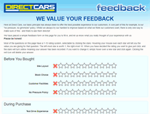 Tablet Screenshot of feedback.directcars.co.uk